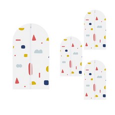 I Love Home衣物防塵罩幾何圖形 M, 1件, 4個