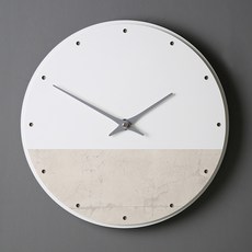 ATREES 北歐靜音掛鐘, 水泥