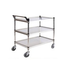 스텐 써빙카 핸드카트 3단 한손 중, 혼합색상, 1개