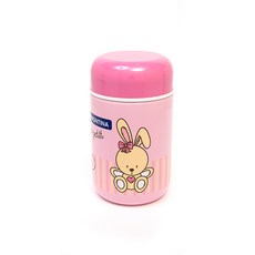 TRAMONTINA 嬰兒保溫杯, 粉色(兔子), 400ml, 1個