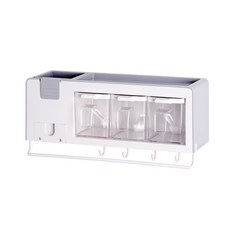 deHUb 黏貼式調味罐架340, 1個, 單品