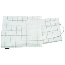 Heim n Heim Falling 方形野餐墊 + 環保袋組合, 卡其色 + 白色