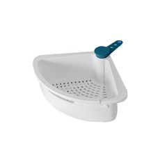 水槽架碗盤瀝乾架洗碗槽瀝水籃, 藍色