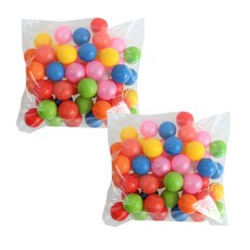 mr.golf 塑料練習高爾夫球 100p, 混色, 2個