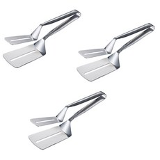 不鏽鋼雙面多功能鍋鏟夾, 單色, 3個