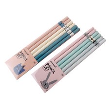 DESIGN AGIT Happy Friends 姓名鉛筆 2B, 混合顏色, 12個