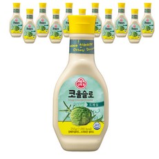 OTTOGI 不倒翁 涼拌高麗菜沙拉醬, 255g, 12瓶