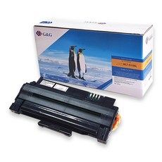 G&G MLT-D105L 三星電子印表機相容碳粉匣, 1個, 黑色