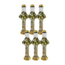 용천자연유리 대경페트 수동 기타형 담금주병 114호, 4.5L, 6개