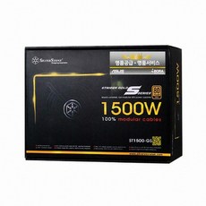 SILVERSTONE 銀欣科技 Strider GOLD ST1500-GS ATX 電源, SST-ST1500-GS