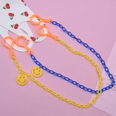 Merciband 孩童微笑造型口罩繩 2入組