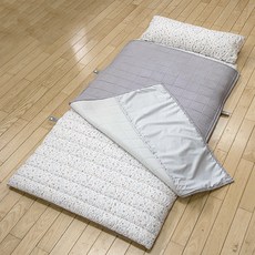 비비엔다 포시즌 필링업 낮잠이불용 인견쿨매트 커버, 그레이, 1개