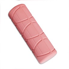 WADO 迷你線條紋實心健身滾筒 顏色1, 深粉色