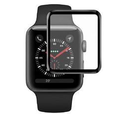 3D Apple Watch全覆蓋保護貼 38mm, 單色, 1個