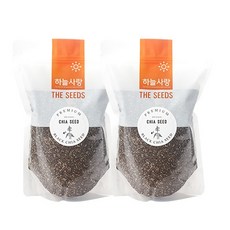 하늘사랑 블랙 치아씨드, 800g, 2개