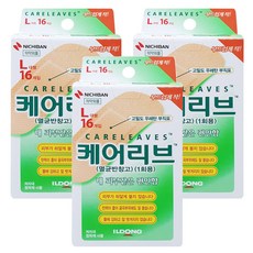 일동제약 케어리브 멸균반창고 기본형, 16개입, 3개