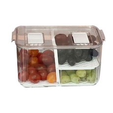 Homevanesse 透明冰箱排水收納盒, 混色