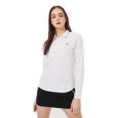 adidas 愛迪達 女款高爾夫長袖POLO衫 EW8184