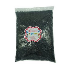 colorstory 拼豆材料包 G33 8mm 1kg, 黑色的