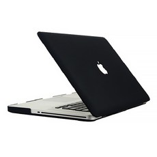 TRUECOVER Logo鏤空 MacBook Air 13吋 A1369/A1466 保護殼, 黑色