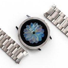 Ringke Galaxy Watch Active2 Metal One 錶帶 金屬錶帶 40mm, 1套, 銀色