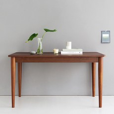 비나트 테이블 65H 12080 FORM65120T, 브라운월넛베니어