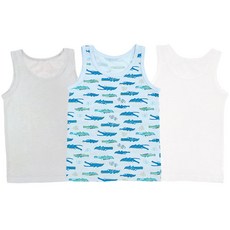 Oraco Corporation男童款叢林冒險竹纖維背心 3件組