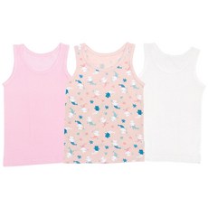 Oraco Corporation女童款美人魚竹纖維背心 3件組