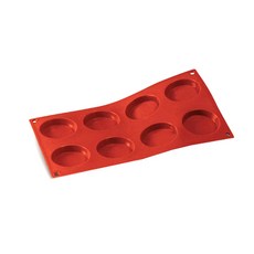 silikomart 8格矽膠圓形模具 SF029