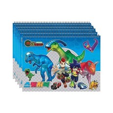 恐龍Mecard素描本 2000 隨機出貨 5個, 345 x 250 毫米, 20張