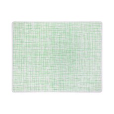 CASA MUUTTI Tavola 亞麻長方形矽膠墊, 綠色, 40 x 30 cm