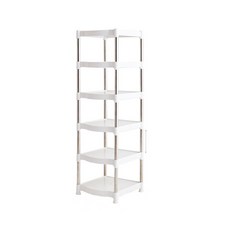 6層鞋架 白色, 1入