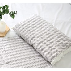 M C Bedding Hershey 涼爽凝膠枕套帶頸墊, 暖灰色
