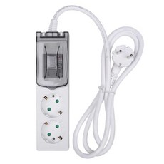 Plustap 高容量2插座延長線 HT969, 4.5m, 1個