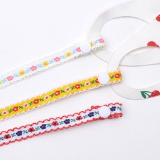 Merciband 孩童花朵口罩繩 3入組