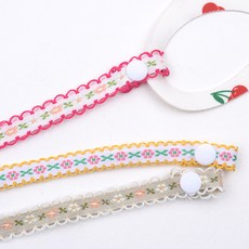 Merciband 孩童花朵口罩繩3件組