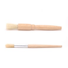 코빙 우드 소 + 대 커피 브러쉬 세트, 혼합색상, 1세트