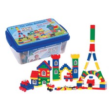 小小建築師高級積木 MB620 620入, 混色