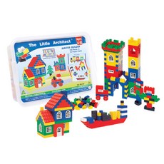 小小建築師高級積木 MB950 950入, 混色