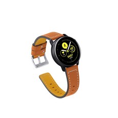 Galaxy Watch日常皮革錶帶 42mm, 單品, 棕色的