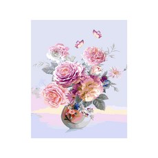 繪畫 DIY, 粉紅牡丹 A347