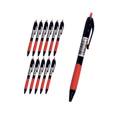 ibis i-ball 1.0mm 原子筆, 紅色(01472), 12個