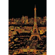 Kong 夜景刮畫紙全配包, 1 經典巴黎