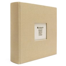 크래썸 접착식 포토앨범, 밀키베이지, 40매