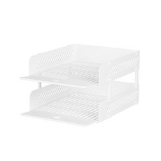 SYSmAX EL 2 文件架, 白色, 2層