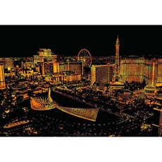 Kong 夜景刮畫紙全配包, 7 經典拉斯維加斯