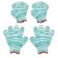 프리플레이 양손 체험 면장갑 3세트, 그린