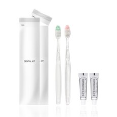 高級JJ牙刷牙膏組合 隨機出貨, 1000套