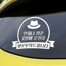 초보운전스티커 아기가타고있어요 안전 One size, 06 청춘할배02, 1개