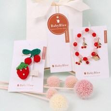 BABYLEE 紅色水果飾品組